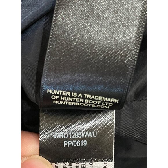 Hunter Original A Line Puffer Jacket Blue Womens Size Medium - Picture 16 of 16